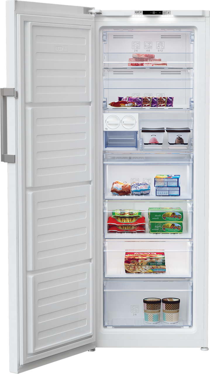 BVF290W Freezer Upright 256 L