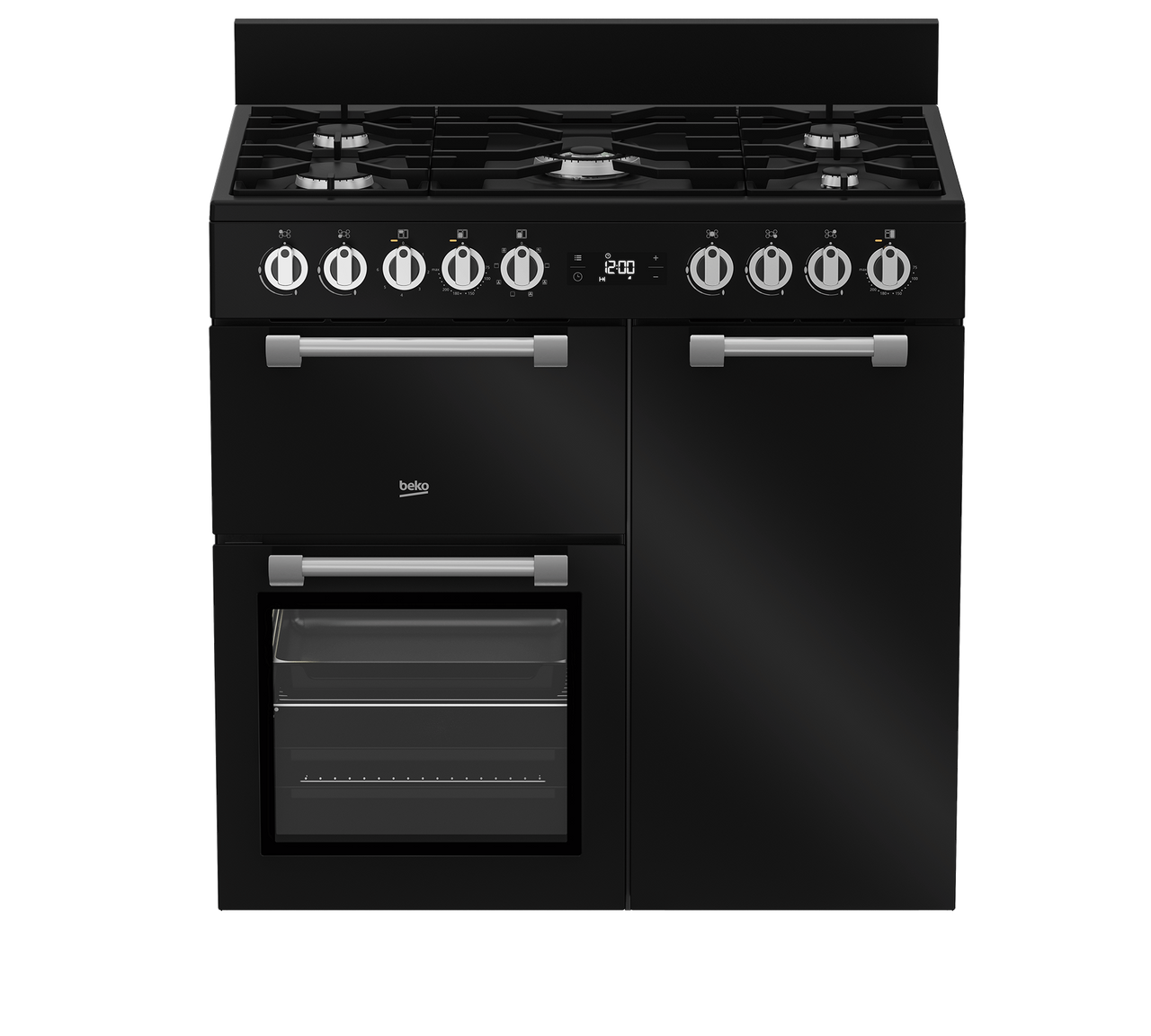 BRC916GMB Range Cooker (Multi-functional 90 cm Triple Cavity with Gas Cooktop)