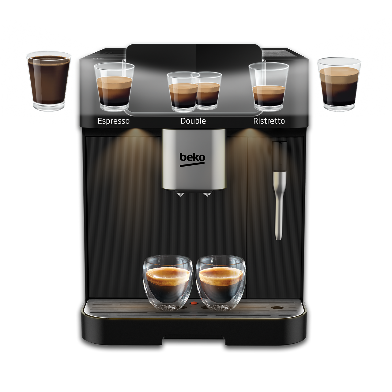 CEG7302B Fully Automatic Espresso Machine with Steam Wand
