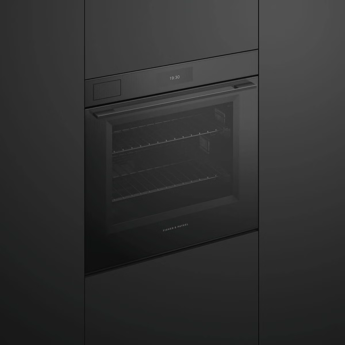OB76SMPSUB3 Series 11 Minimal 76cm Pyrolytic Steam Assist Oven, Black Glass