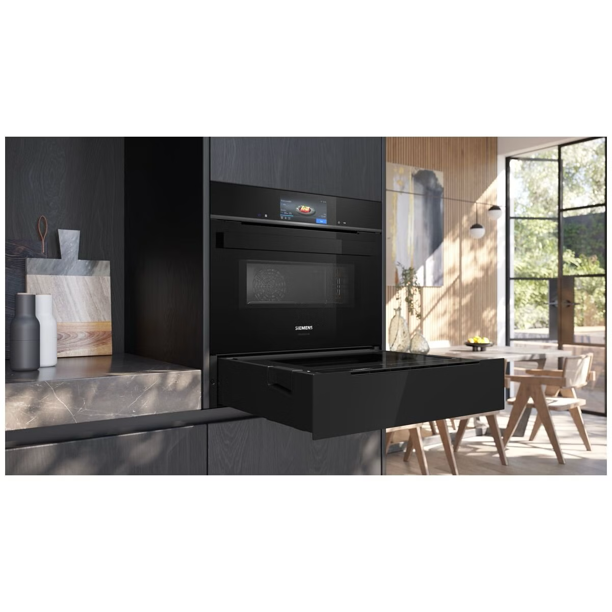 BD911C1B0 iQ700 14cm Steam Drawer Gloss