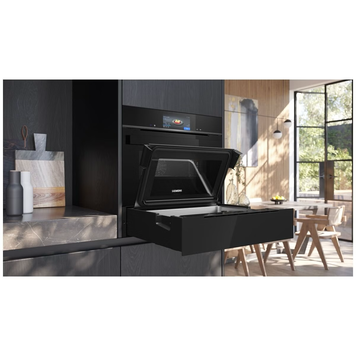 BD911C1B0 iQ700 14cm Steam Drawer Gloss
