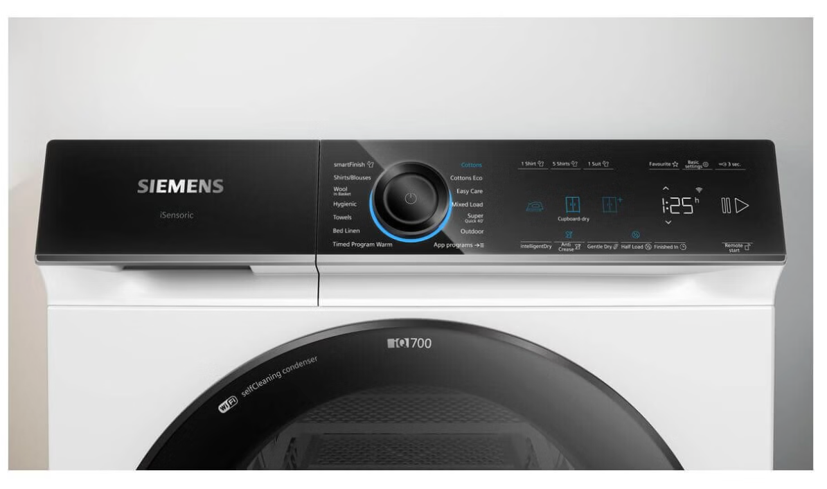 WQ35B2A8AU iQ700 8kg Heat Pump Dryer
