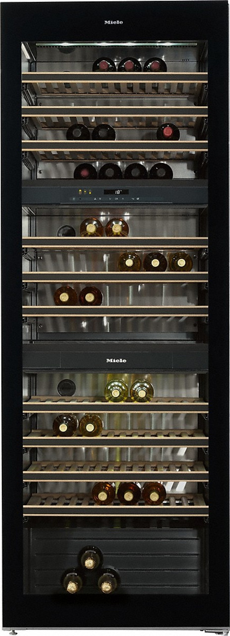 KWT 6831 SG Freestanding Wine Conditioning Unit - Stainless Steel / Glass Door