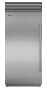ICBBI36FSPHLH - 704L Built-In Classic Freezer with Internal Ice Maker, Pro Handle - Stainless Steel, Left Hinge ICBBI36FSPHLH - 704L Built-In Classic Freezer with Internal Ice Maker, Pro Handle - Stainless Steel, Left Hinge