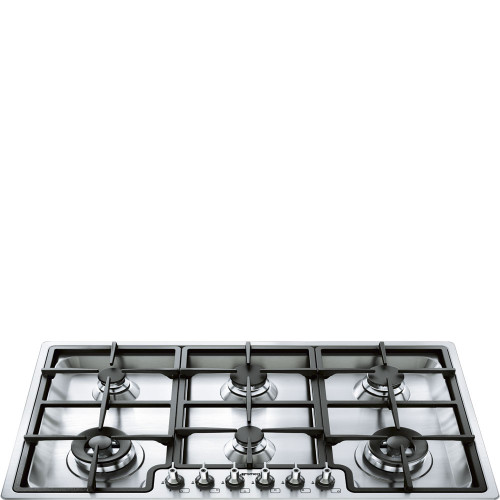 PGA96 - 90cm Classic 6 Burner Low Profile Gas Cooktop - Satin Stainless Steel PGA96 - 90cm Classic 6 Burner Low Profile Gas Cooktop - Satin Stainless Steel
