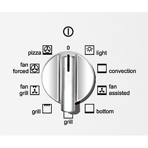 AOS652X - 60cm Side Opening Built-In Multi Oven - Stainless Steel