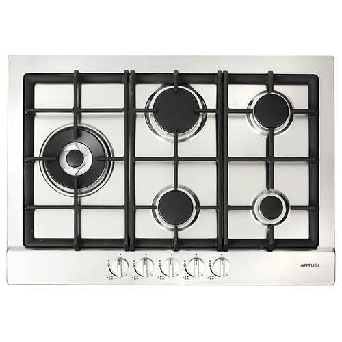 AGH70XFFD - 70cm 5 Burner Gas Cooktop - Stainless Steel AGH70XFFD - 70cm 5 Burner Gas Cooktop - Stainless Steel