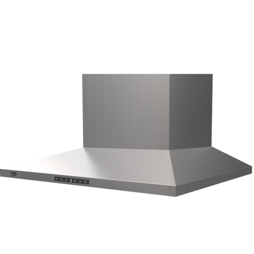 BRH60CX - 60cm Slim Pyramid Wall Canopy Rangehood - Stainless Steel