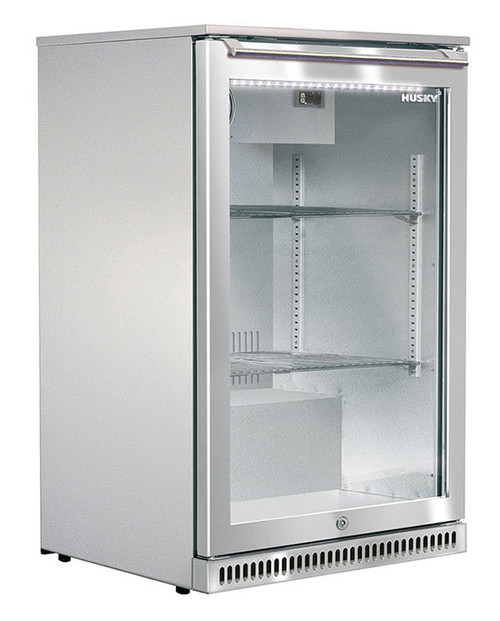 ALF-C1-840 - 118L Alfresco Single Anti-Condensation Glass Door Drink Chiller - Stainless Steel ALF-C1-840 - 118L Alfresco Single Anti-Condensation Glass Door Drink Chiller - Stainless Steel