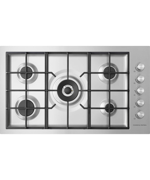 CG905DWNGFCX3 - 90cm Gas on Steel 5 Burner Cooktop - Stainless Steel CG905DWNGFCX3 - 90cm Gas on Steel 5 Burner Cooktop - Stainless Steel
