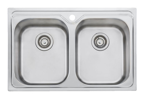 DZ23TU - Diaz Double Bowl Universal Sink DZ23TU - Diaz Double Bowl Universal Sink