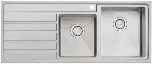 Apollo 1 and 3/4 Bowl Left Hand Drainer Sink Apollo 1 and 3/4 Bowl Left Hand Drainer Sink