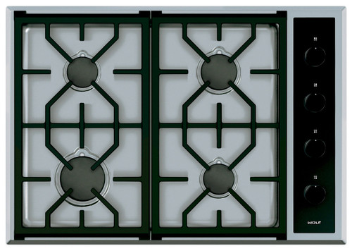 ICBCG304TS - 76cm Transitional Natural Gas 4 Burner Cooktop - Stainless Steel