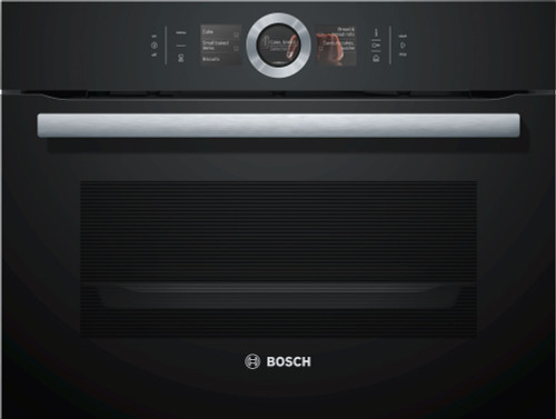 CSG656RB1A - 45cm Series 8 Compact Combo Steam Multi Oven - Black