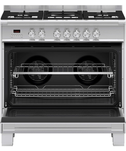 OR90SCG4X1 - 90cm Classic Style Freestanding Cooker - Stainless Steel