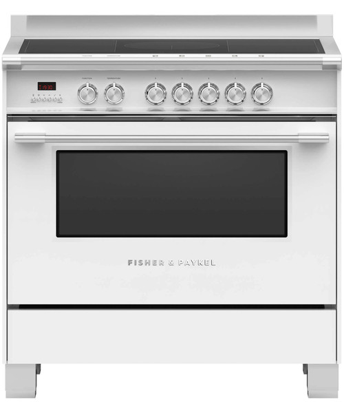 OR90SCI4W1 - 90cm Classic Style Freestanding Cooker, 5 Zone Induction - White OR90SCI4W1 - 90cm Classic Style Freestanding Cooker, 5 Zone Induction - White