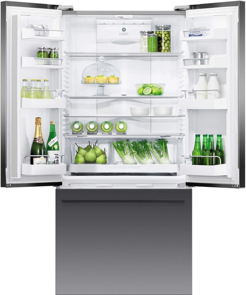 RF522ADUB5 - 519L French Door Fridge With Ice & Water - Black Stainless Steel