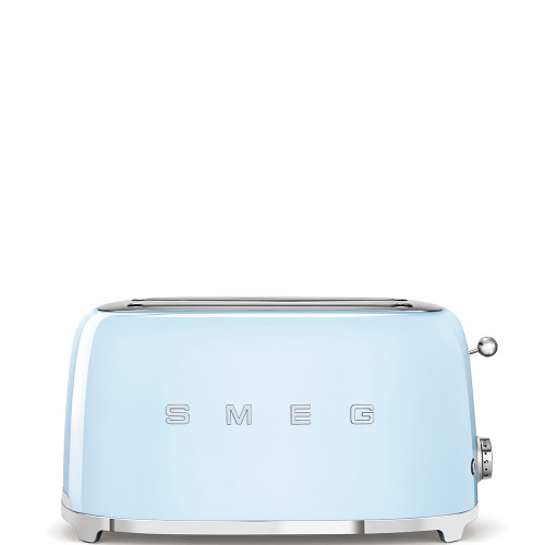 TSF02PBAU - Long Slot Toaster, 50'S Retro Style Aesthetic, PASTEL BLUE TSF02PBAU - Long Slot Toaster, 50'S Retro Style Aesthetic, PASTEL BLUE