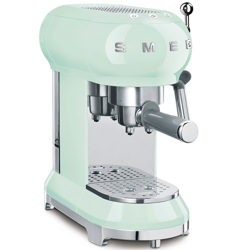 ECF01PGAU - Espresso Coffee Machine, 50's Retro Style, PASTEL GREEN
