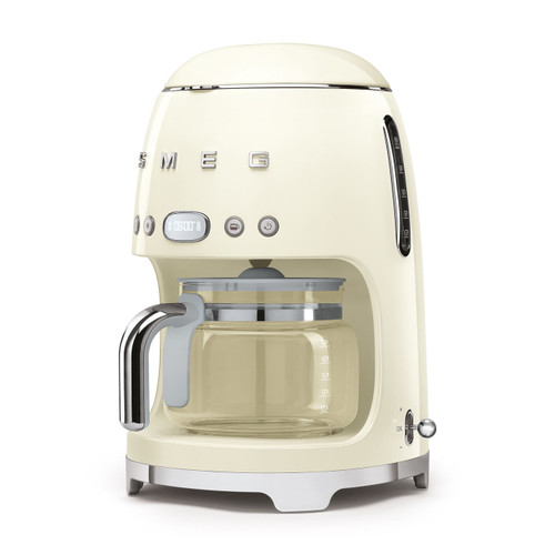 DCF02CRAU - Drip Coffee Machine, 50's Retro Style, CREAM