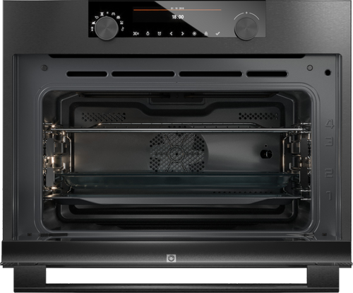 OCM8487B - 45cm Compact Combi Oven With Microwave - Black Steel