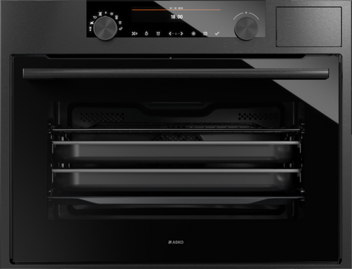 OCS8487B - 45cm Craft Compact Combi-Steam Oven - Black Steel OCS8487B - 45cm Craft Compact Combi-Steam Oven - Black Steel
