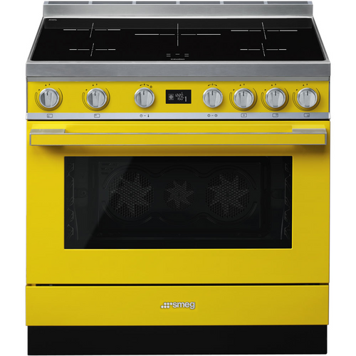 CPF9IPYW - 90cm Portofino Freestanding Cooker, 5 Zone Induction, Pyrolytic Cleaning - Yellow CPF9IPYW - 90cm Portofino Freestanding Cooker, 5 Zone Induction, Pyrolytic Cleaning - Yellow