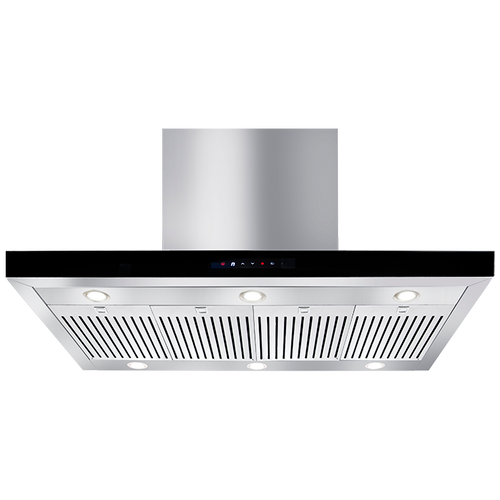 ACH12BBQB - Wall Mounted BBQ Rangehood - Stainless Steel / Black Glass ACH12BBQB - Wall Mounted BBQ Rangehood - Stainless Steel / Black Glass