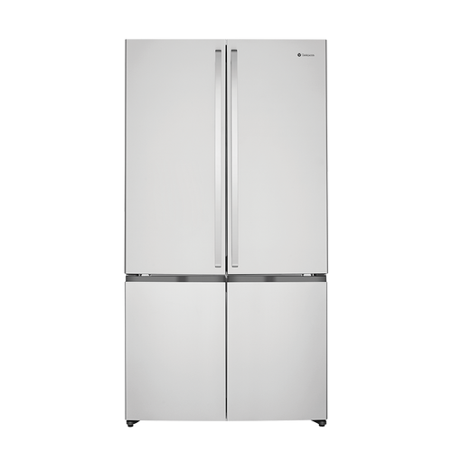 WQE6000SB - 600L Slim 4 Door French Door Fridge - Stainless Steel