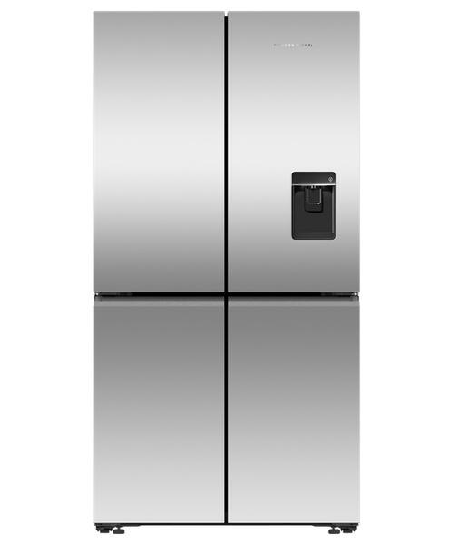 RF605QNUVX1 - 538L Quad Door Refrigerator with Ice & Water - Stainless Steel