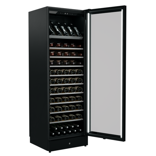 VWM198PBA - 126 Bottle Wine Cellar, Right Hinge - Black