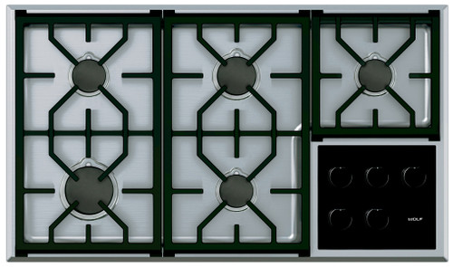 ICBCG365TSLP - 91cm Transitional Natural Gas 4 Burner Cooktop - Stainless Steel