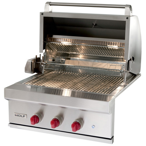 ICBOG30LP - 76cm Built-In Outdoor LPG 3 Burner Grill BBQ - Stainless Steel ICBOG30LP - 76cm Built-In Outdoor LPG 3 Burner Grill BBQ - Stainless Steel