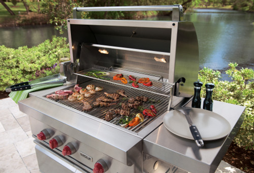 ICBOG36 - 91cm Built-In Outdoor NatGas 3 Burner Grill BBQ with Sear Zone - Stainless Steel