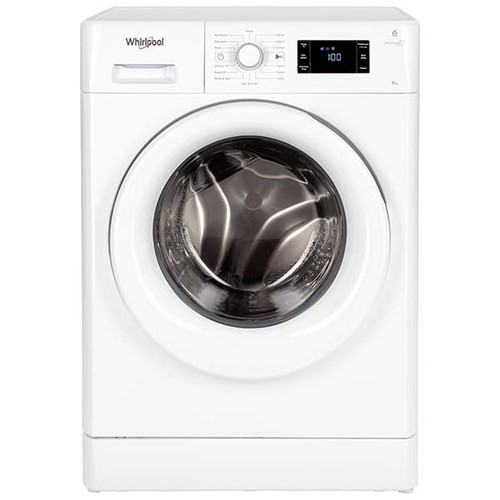 FDLR80210 - 8kg 6th Sense Front Loader Washing Machine - White FDLR80210 - 8kg 6th Sense Front Loader Washing Machine - White