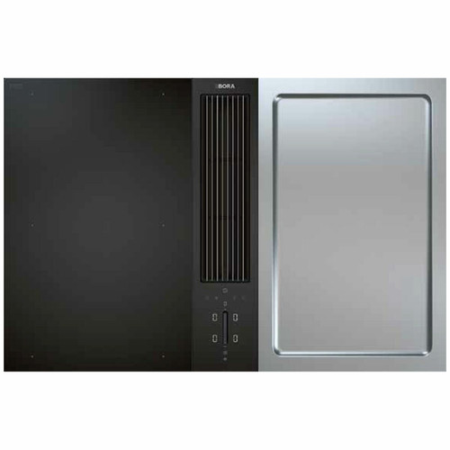 CKA2FIT - 77cm Classic Surface 2 Zone Induction & Teppanyaki 2 Zone Grill Cooktop Set with Integrated Ventilation System - Black CKA2FIT - 77cm Classic Surface 2 Zone Induction & Teppanyaki 2 Zone Grill Cooktop Set with Integrated Ventilation System - Black