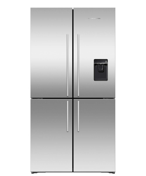 RF605QDUVX2 - 538L Quad Door Refrigerator with Ice & Water - Stainless Steel