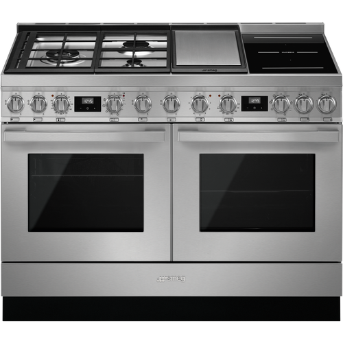 CPF120IGMPXA - 120cm Portofino Freestanding Cooker, Pyrolytic Cleaning - Stainless Steel