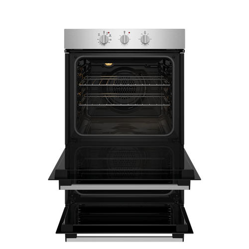 CVE662SB - 60cm Multifunction Oven With Separate Grill - Stainless Steel