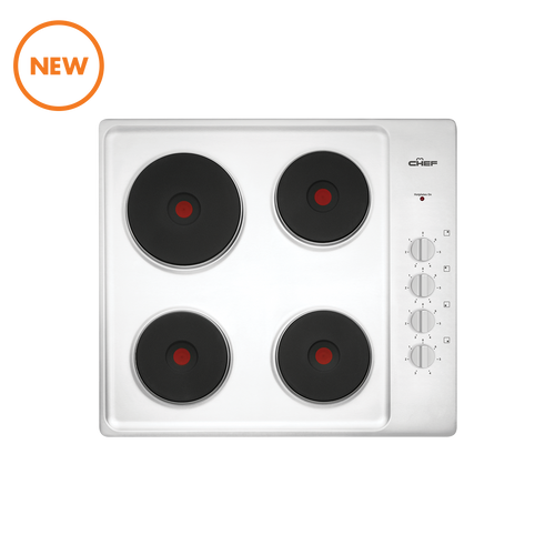 CHS642SB - 60cm 4 Zone Solid Element Cooktop - Stainless Steel CHS642SB - 60cm 4 Zone Solid Element Cooktop - Stainless Steel