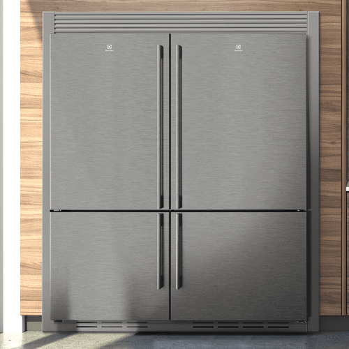 ETK7080D - Trim Kit for 70cm and 80cm Refrigerator Pairs - Brushed Dark Aluminium