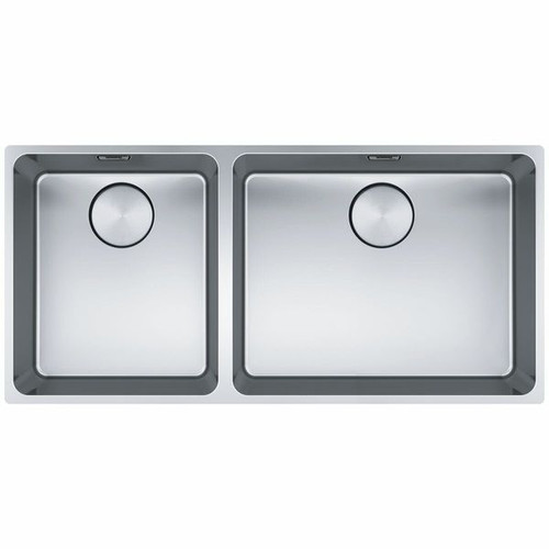 MYX2205034BSBL - MYTHOS Double Bowl 3 Way Installation Sink - Stainless Steel MYX2205034BSBL - MYTHOS Double Bowl 3 Way Installation Sink - Stainless Steel