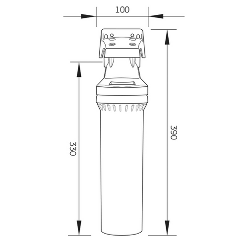 F1 - Franke High Flow Filter Cartridge