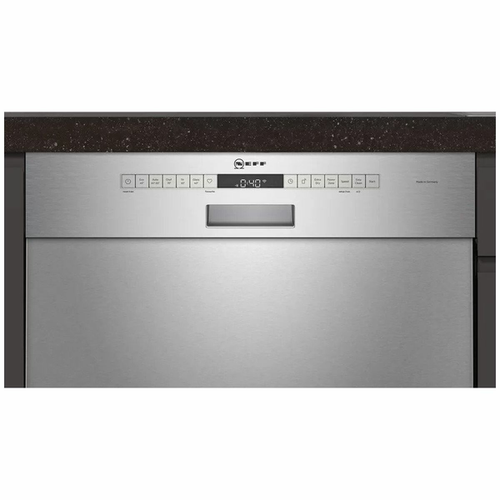 S125HCS01A - 60cm Built-Under Dishwasher - Stainless Steel