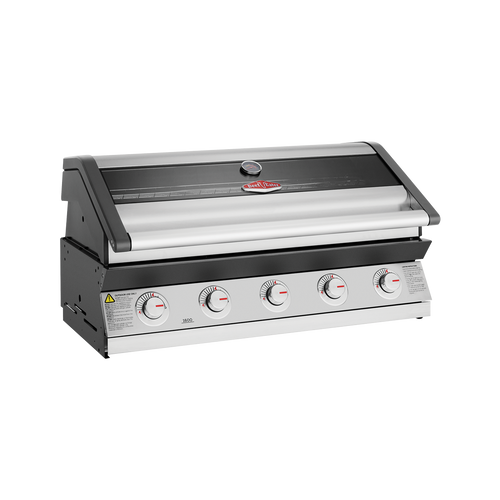 BBG1650SA - Discovery 1600 Series Built In 5 Burner BBQ with Grills & Window Hood - Stainless Steel