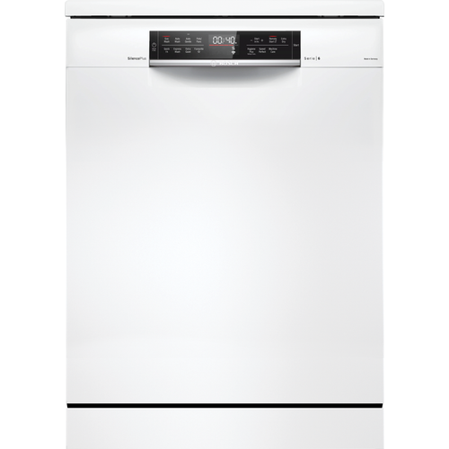 SMS6HCW01A - 60cm Freestanding Dishwasher with Cutlery Rack - White
