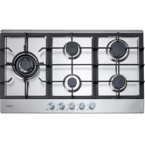 ECT90G5X - 90cm Gas Cooktop - Stainless Steel