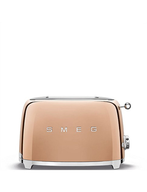 TSF01RGAU - 2 Slice Toaster, 50's Retro Style Aesthetic, ROSE GOLD