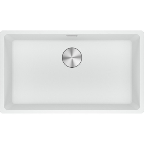 MRG61072BPW - Maris Fragranite Single 720mm Single Sink - Polar White